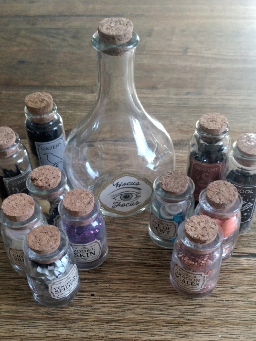 🦋 HALLOWEEN CORK BOTTLE BUNDLE 🦋